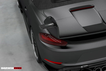 Alerón de maletero DarwinPRO estilo Porsche 718 Boxster STM 2016-2025