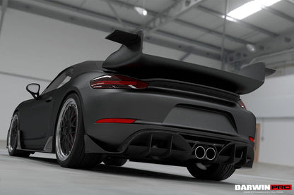 Alerón de maletero DarwinPRO estilo Porsche 718 Boxster STM 2016-2025
