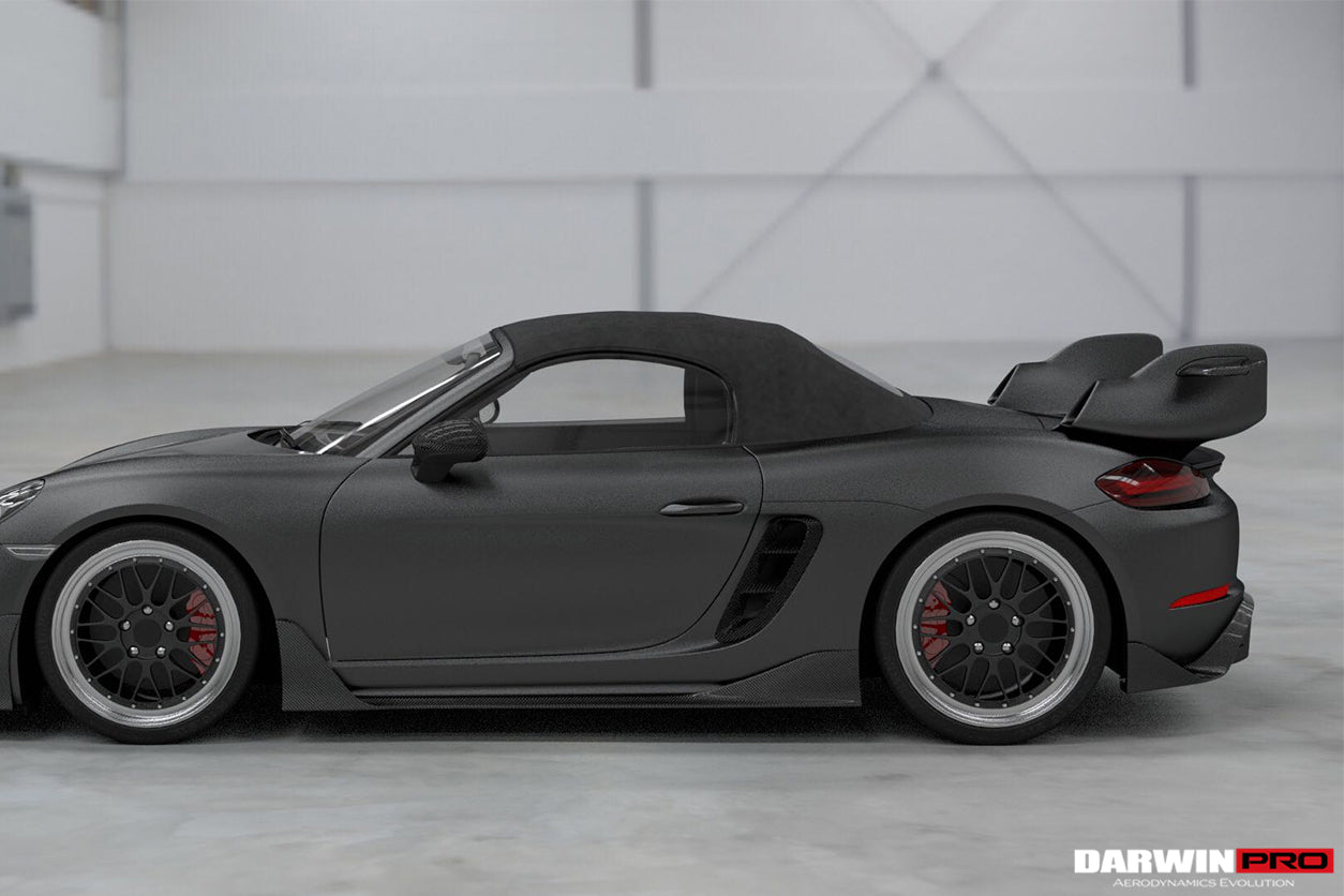 Alerón de maletero DarwinPRO estilo Porsche 718 Boxster STM 2016-2025