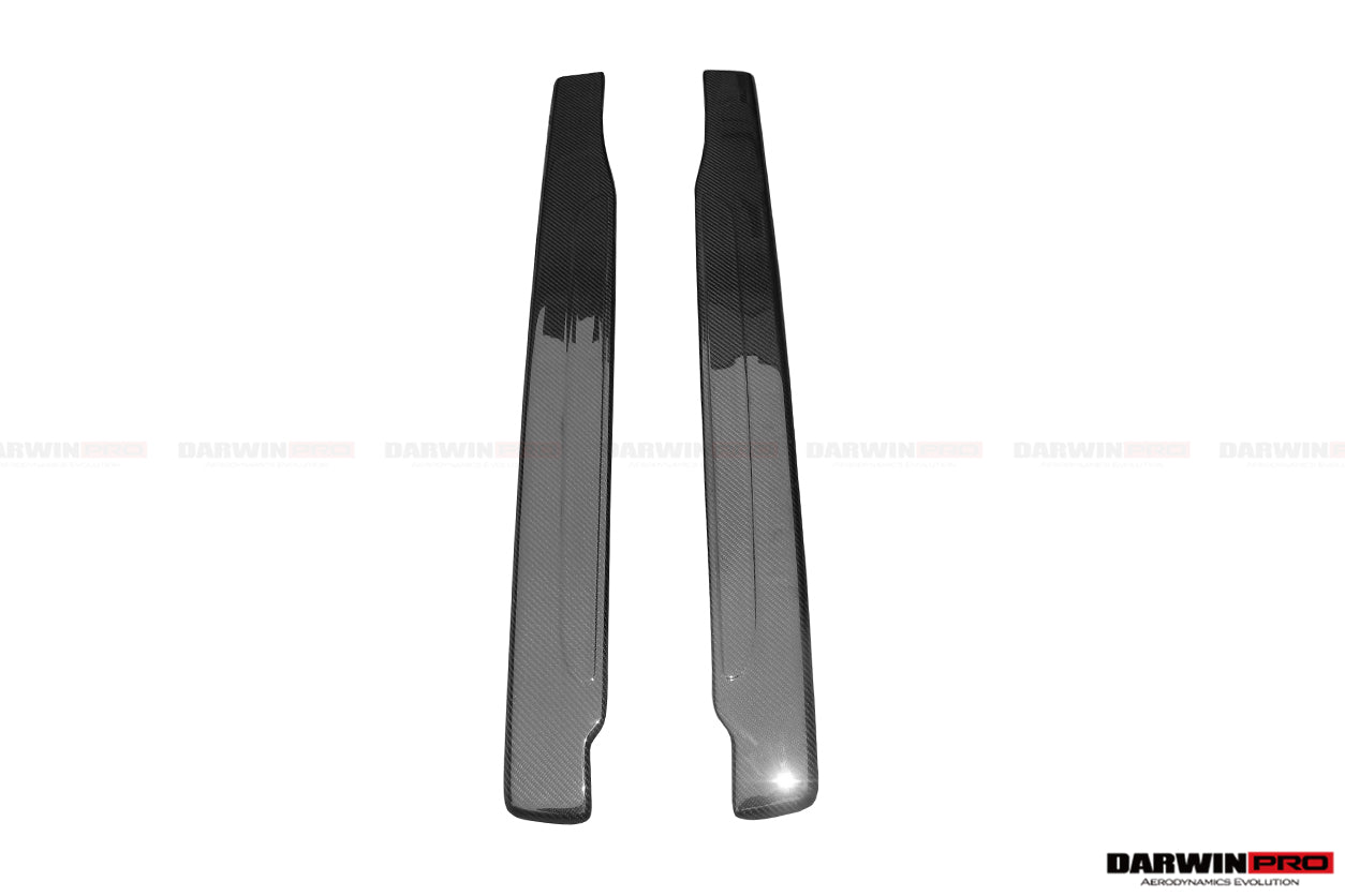 DarwinPRO P Style Carbon Fiber Door Sills Steps Cover | 2006-2015 Audi R8 Coupe & Spyder