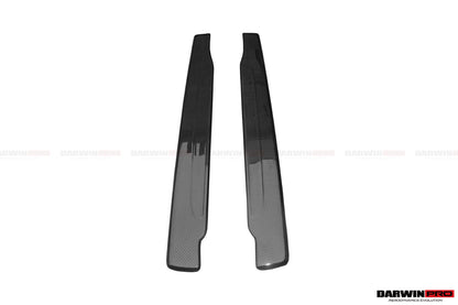 DarwinPRO P Style Carbon Fiber Door Sills Steps Cover | 2006-2015 Audi R8 Coupe & Spyder