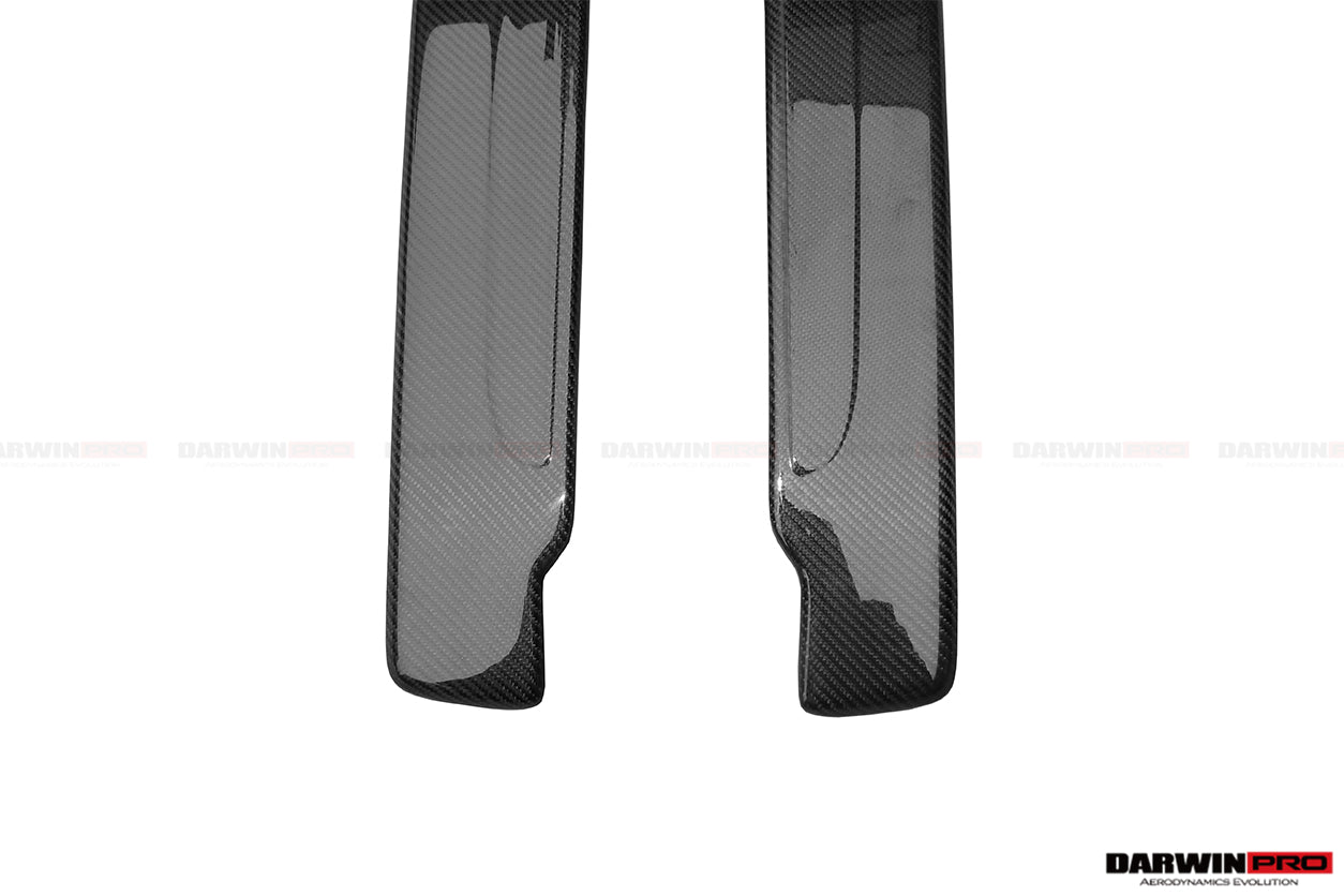 DarwinPRO P Style Carbon Fiber Door Sills Steps Cover | 2006-2015 Audi R8 Coupe & Spyder