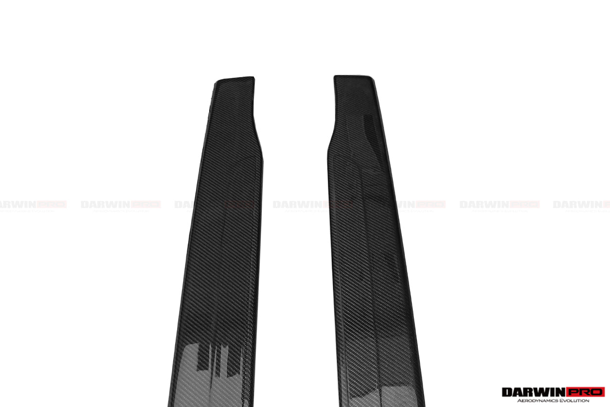 DarwinPRO P Style Carbon Fiber Door Sills Steps Cover | 2006-2015 Audi R8 Coupe & Spyder