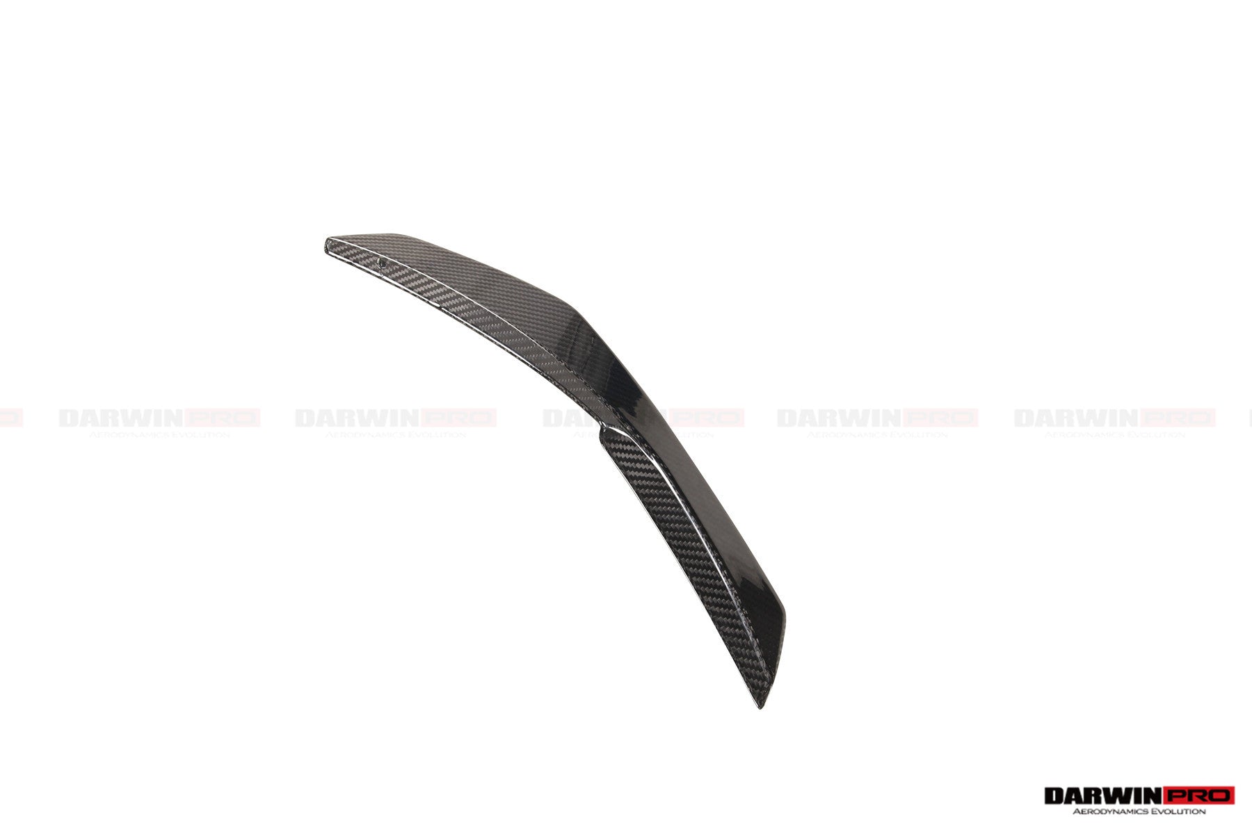 Canards delanteros de fibra de carbono seco DarwinPRO 2016-2018 para Audi R8 GEN2 Coupé y Spyder Performance Parts Style
