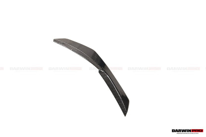 Canards delanteros de fibra de carbono seco DarwinPRO 2016-2018 para Audi R8 GEN2 Coupé y Spyder Performance Parts Style