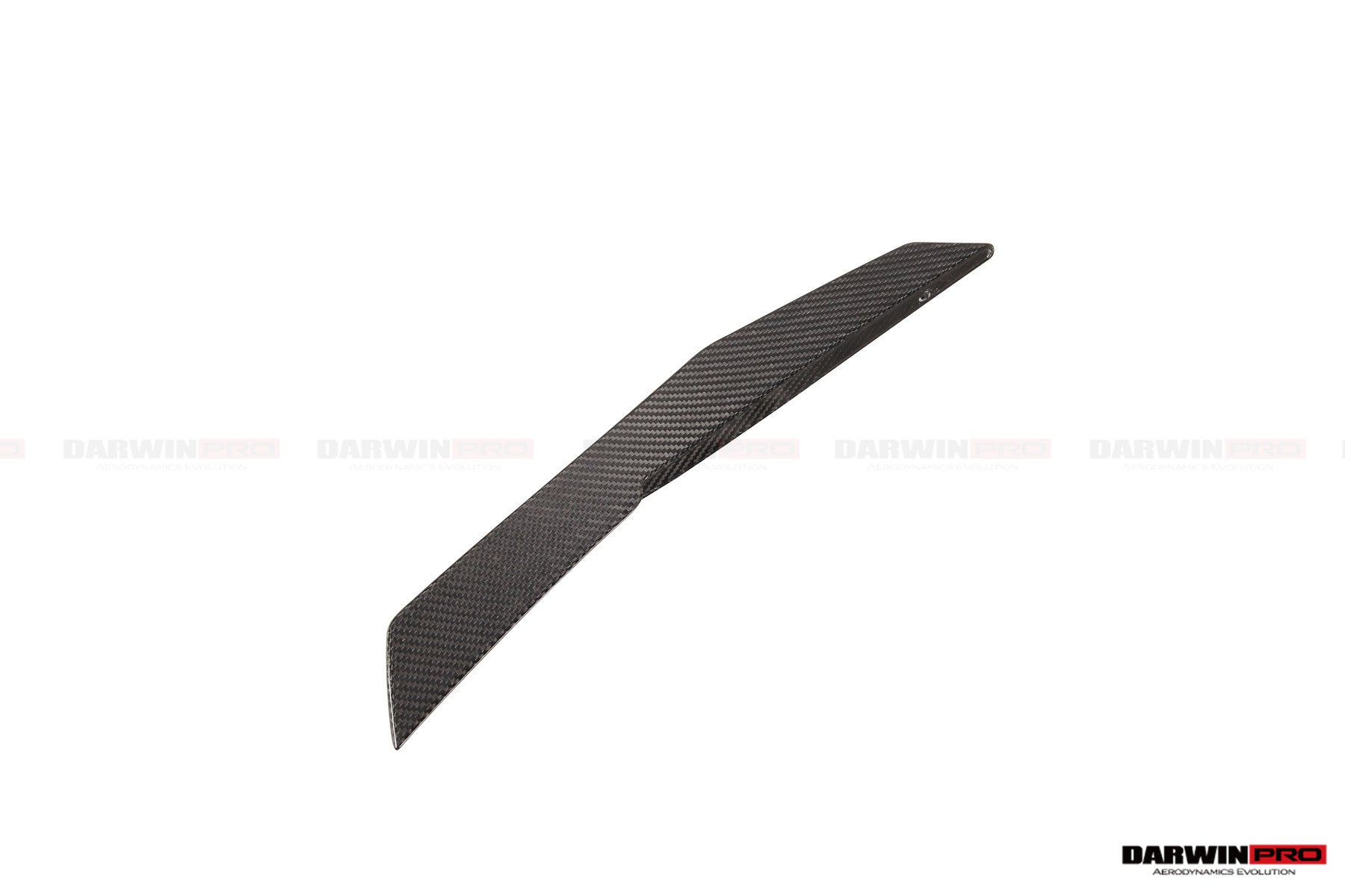 Canards delanteros de fibra de carbono seco DarwinPRO 2016-2018 para Audi R8 GEN2 Coupé y Spyder Performance Parts Style