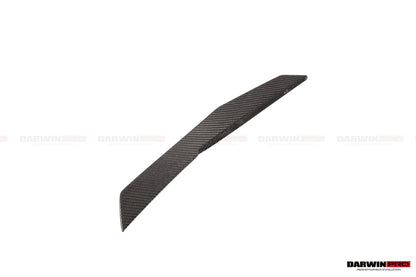 Canards delanteros de fibra de carbono seco DarwinPRO 2016-2018 para Audi R8 GEN2 Coupé y Spyder Performance Parts Style