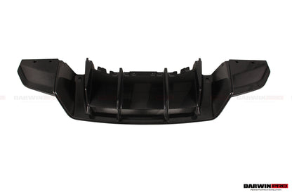 DarwinPRO 2016-2018 Audi R8 GEN2 Coupe & Spyder Performance Parts Style Dry Carbon Fiber Rear Diffuser