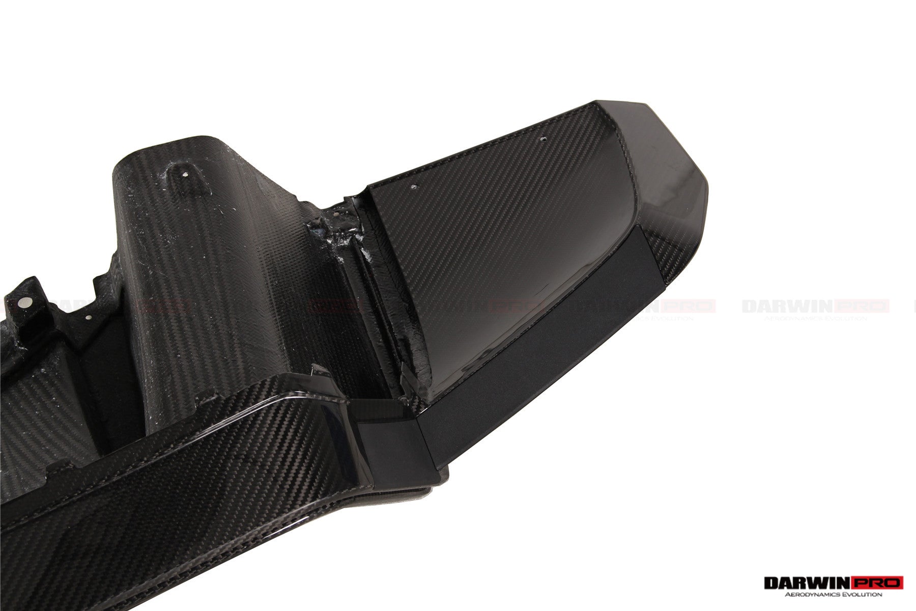 DarwinPRO 2016-2018 Audi R8 GEN2 Coupe & Spyder Performance Parts Style Dry Carbon Fiber Rear Diffuser