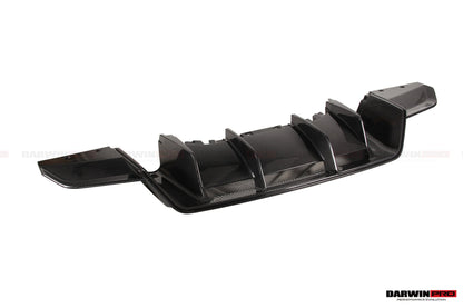 DarwinPRO 2016-2018 Audi R8 GEN2 Coupe & Spyder Performance Parts Style Dry Carbon Fiber Rear Diffuser