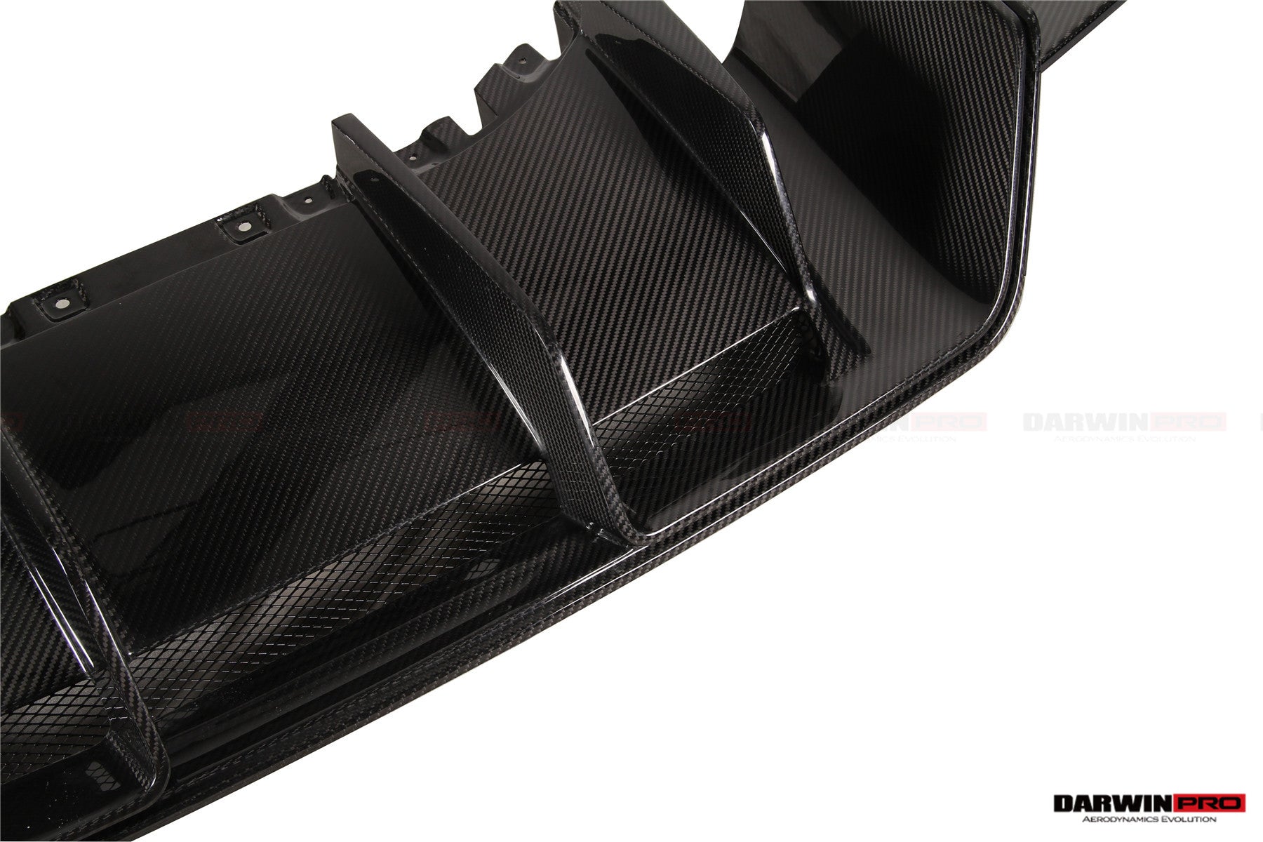 DarwinPRO 2016-2018 Audi R8 GEN2 Coupe & Spyder Performance Parts Style Dry Carbon Fiber Rear Diffuser