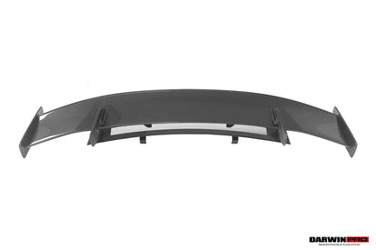 DarwinPRO 2016-2025 Audi R8 GEN2 Coupe Performance Parts Style Dry Carbon Fiber Trunk Wing with Base and Aluminum Legs