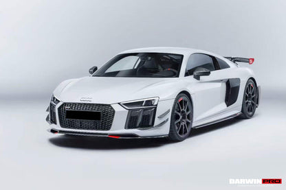DarwinPRO 2016-2018 Audi R8 GEN2 Coupe&Spyder Performance Parts Style Dry Carbon Fiber Side Skirts