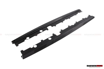 DarwinPRO 2016-2018 Audi R8 GEN2 Coupe&Spyder Performance Parts Style Dry Carbon Fiber Side Skirts