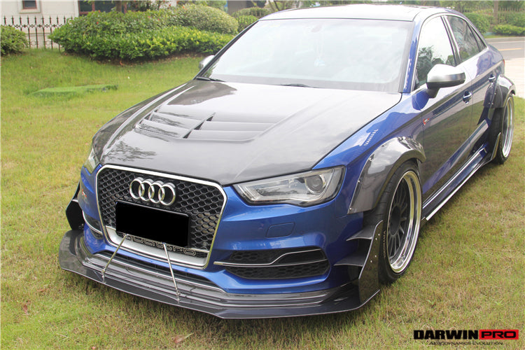 DarwinPRO 2013-2020 Audi S3 A3 RS3 8V Sedan And Sportback BKSS Style Hood