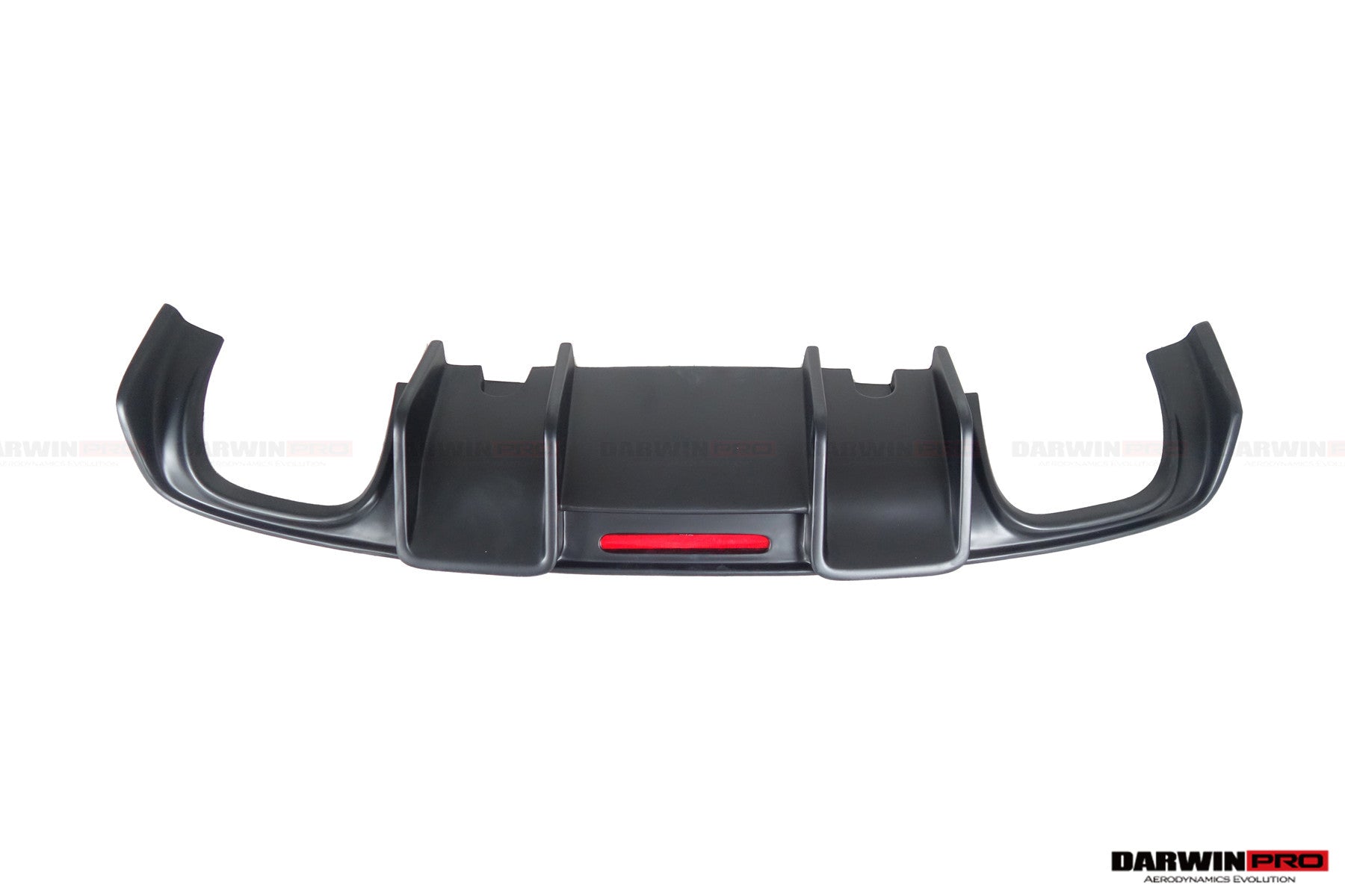 Difusor trasero estilo BKSS con luz LED DarwinPRO para Audi S3 y A3 Sline Sedan 2013-2016