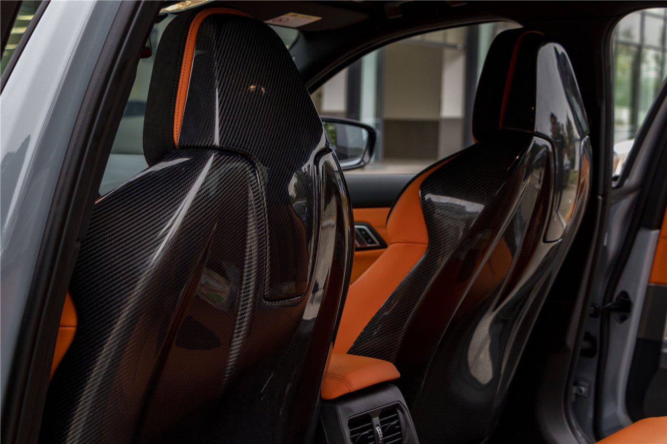 DarwinPRO 2021-UP BMW M3 G80 Carbon Fiber Seat-Back Cover