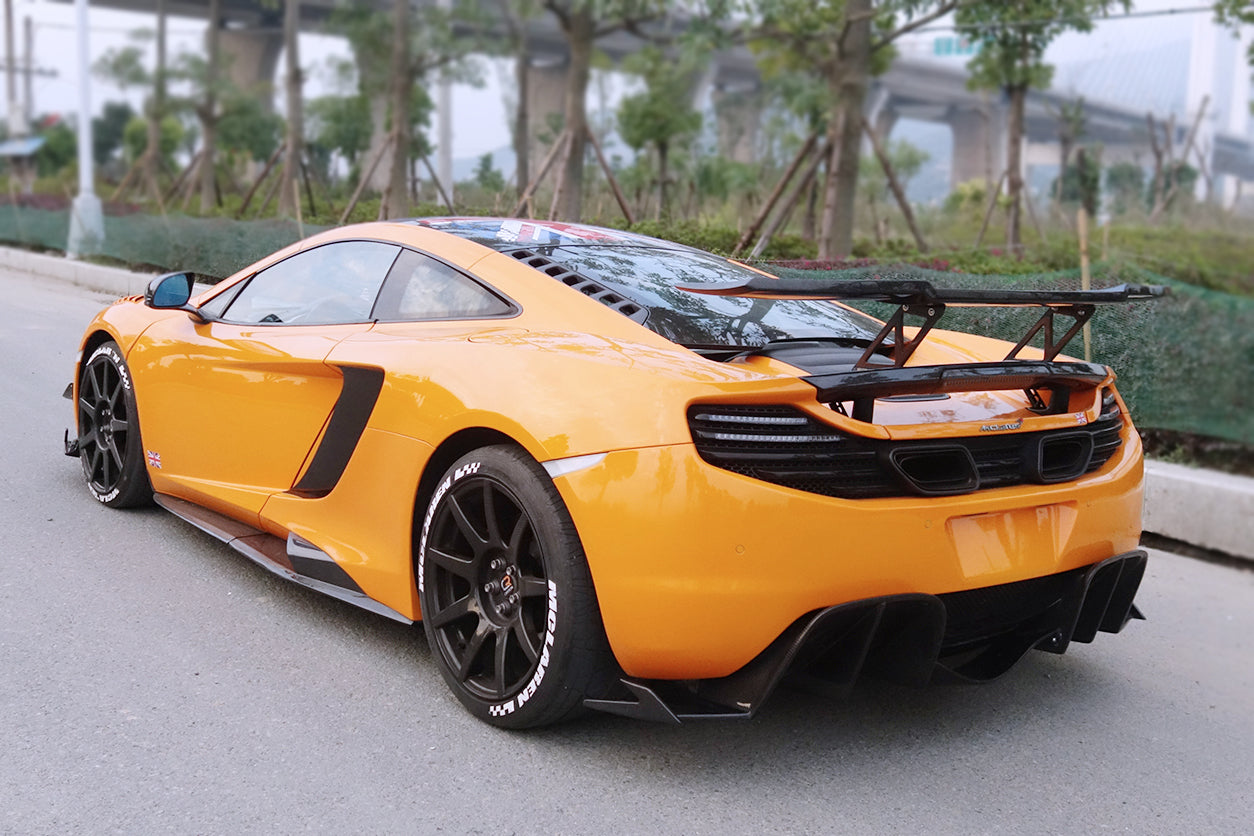 Alerón de maletero de fibra de carbono estilo DarwinPRO BKSS | McLaren 650S y 12C (2011-2017)