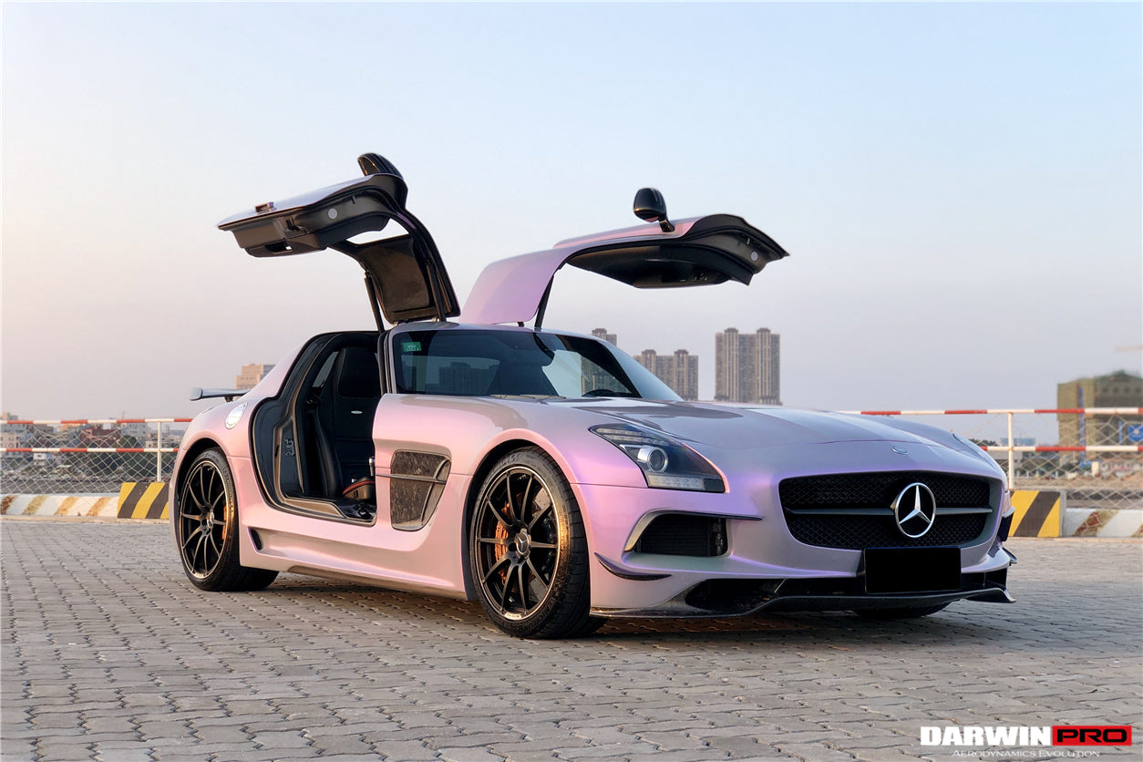 Faldones laterales y guardabarros DarwinPRO 2010-2015 Mercedes Benz W197 SLS AMG estilo BKSS