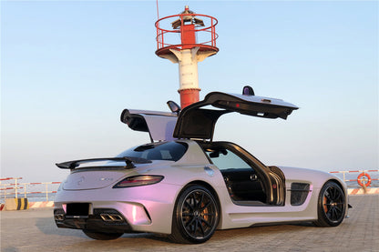 Alerón de maletero de fibra de carbono DarwinPRO para Mercedes Benz W197 SLS AMG BKSS (2010-2015)