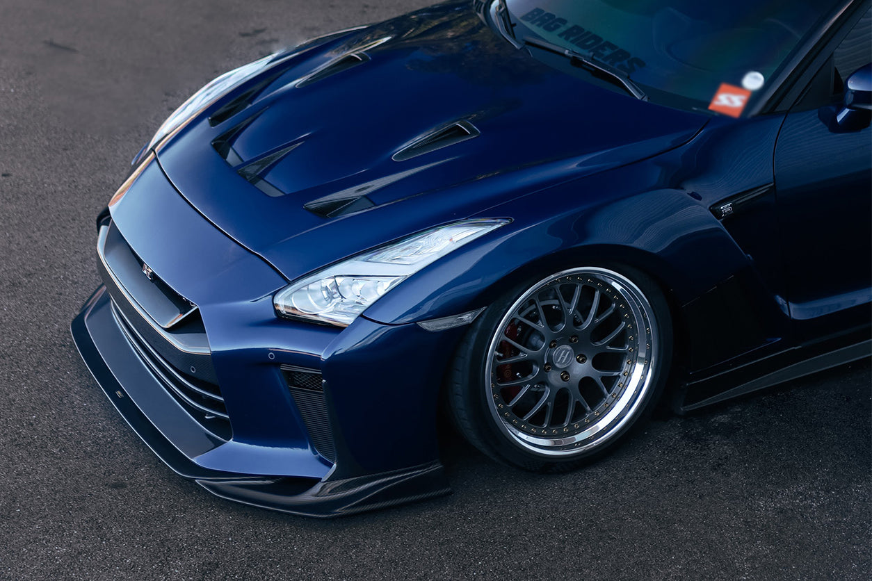 DarwinPRO BKSSII Style Carbon Fiber Hood | 2008-2023 Nissan GTR R35