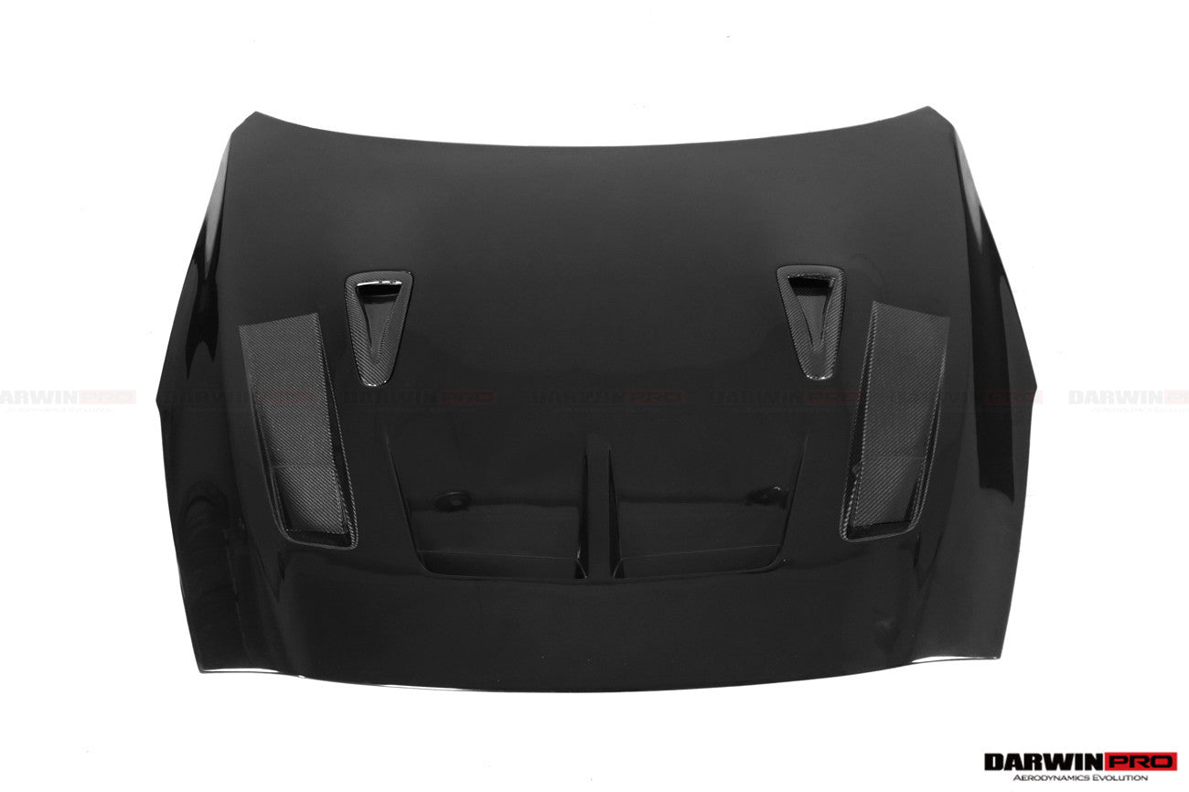 DarwinPRO BKSSII Style Carbon Fiber Hood | 2008-2023 Nissan GTR R35