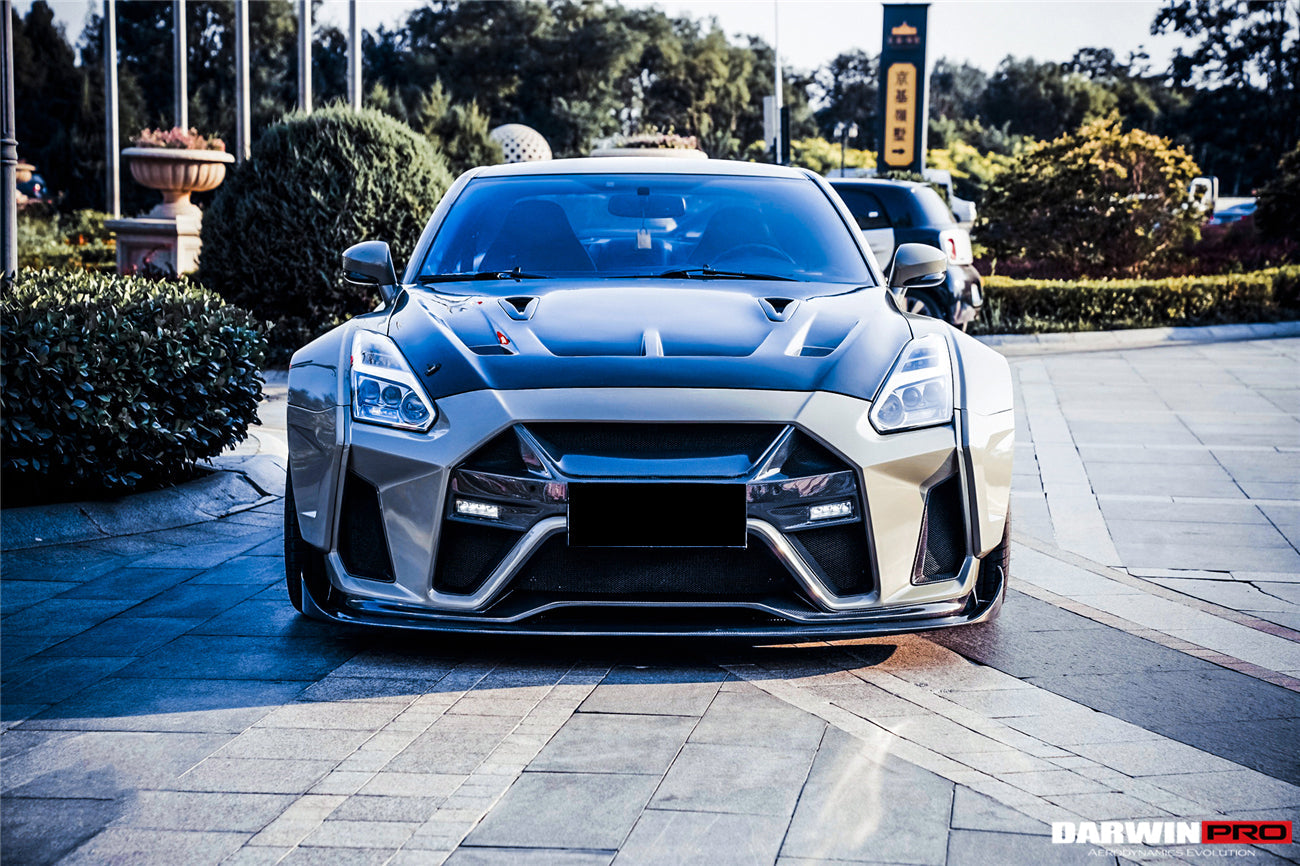 DarwinPRO BKSSII Style Front Bumper | 2008-2023 Nissan GTR R35