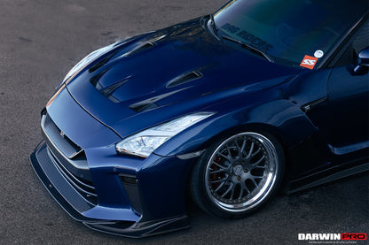 DarwinPRO BKSSII Style Carbon Fiber Hood | 2008-2023 Nissan GTR R35