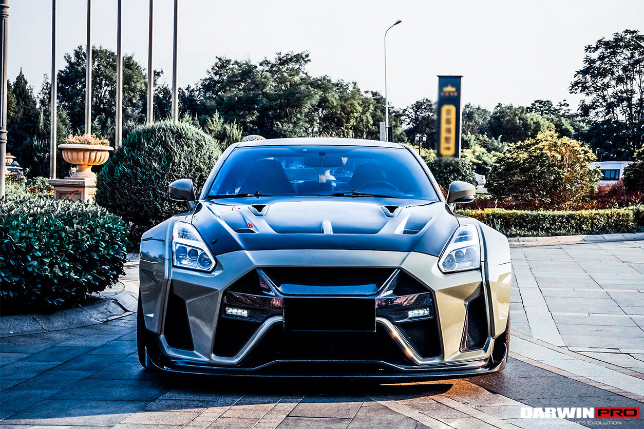 DarwinPRO BKSSII Style Front Bumper | 2008-2023 Nissan GTR R35