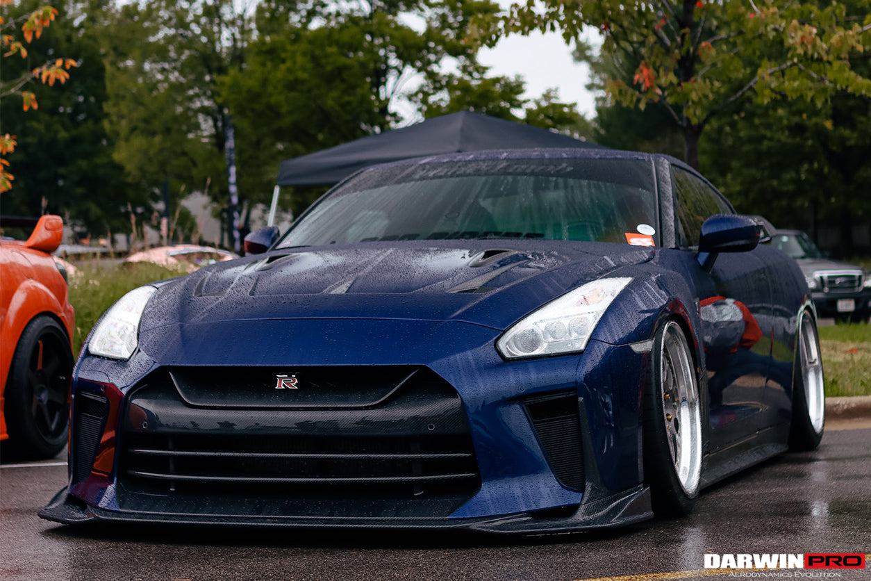 DarwinPRO BKSSII Style Carbon Fiber Hood | 2008-2023 Nissan GTR R35