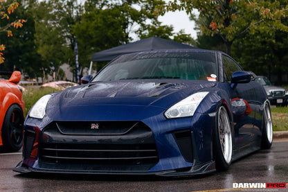 DarwinPRO BKSSII Style Carbon Fiber Hood | 2008-2023 Nissan GTR R35