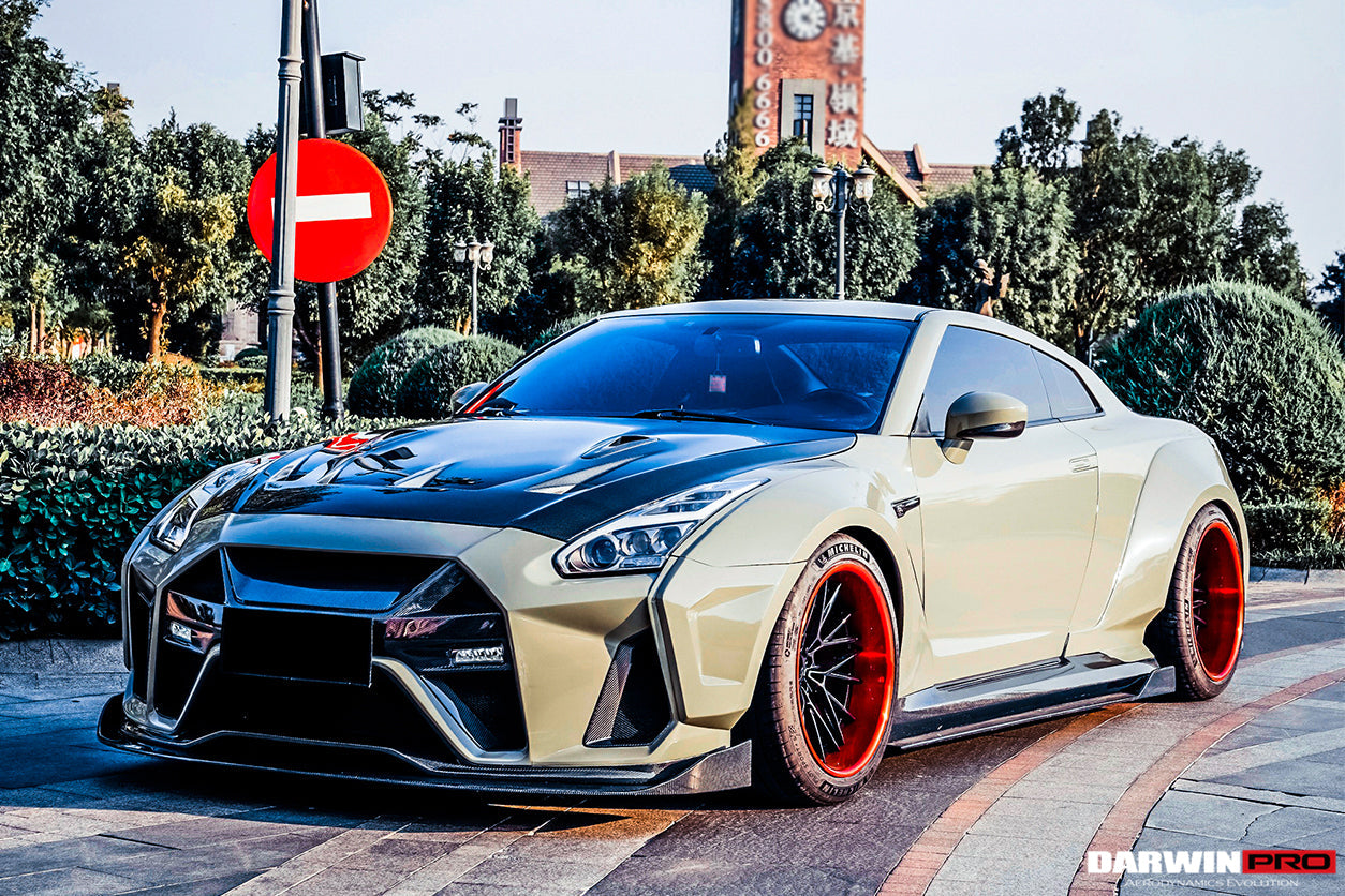 DarwinPRO BKSSII Style Front Bumper | 2008-2023 Nissan GTR R35