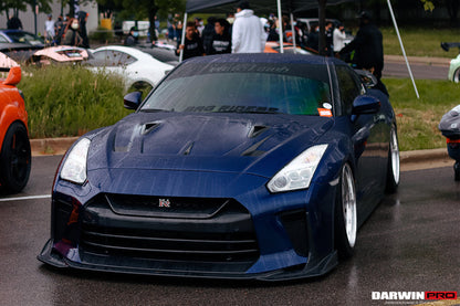 DarwinPRO BKSSII Style Carbon Fiber Hood | 2008-2023 Nissan GTR R35