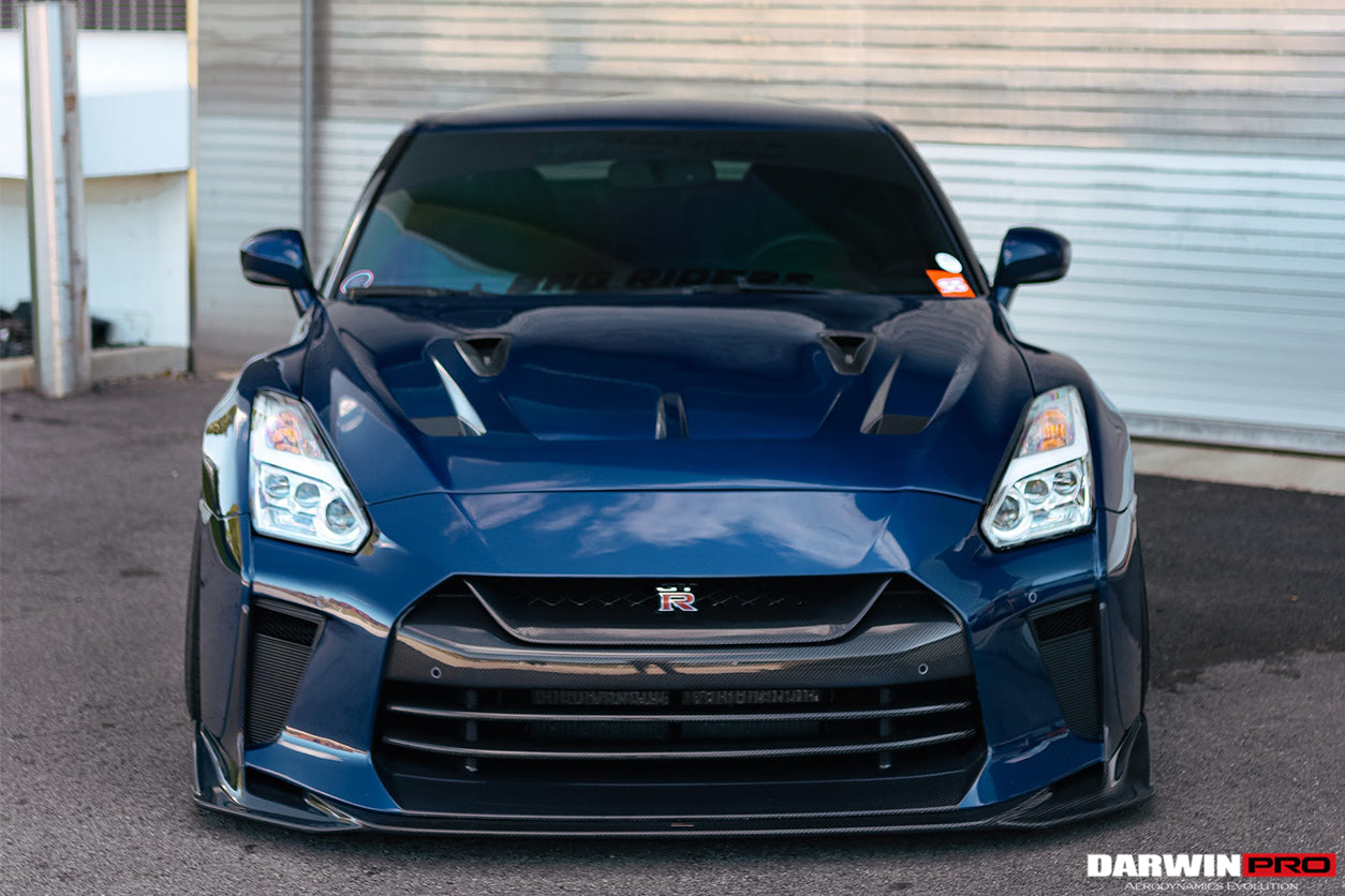 DarwinPRO BKSSII Style Carbon Fiber Hood | 2008-2023 Nissan GTR R35