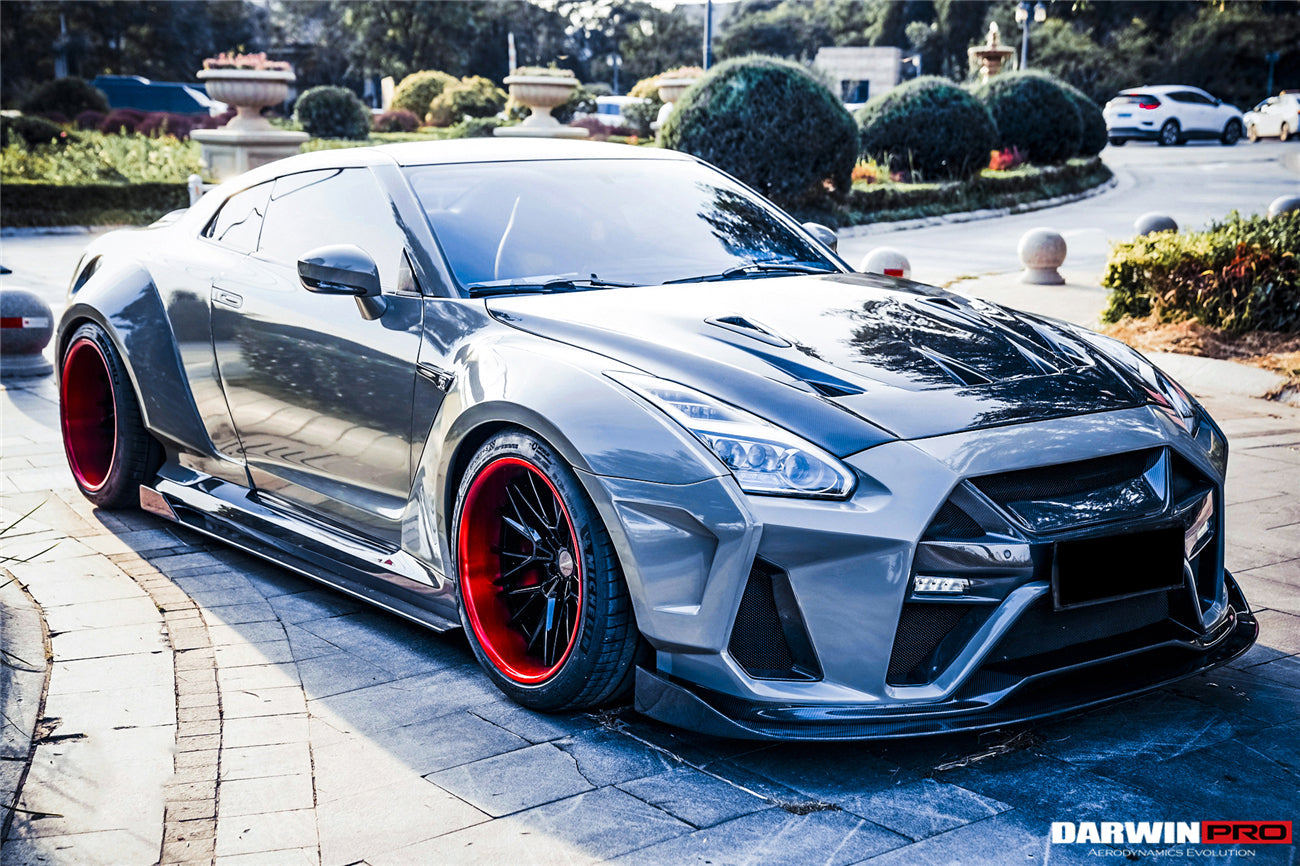 DarwinPRO BKSSII Style Front Bumper | 2008-2023 Nissan GTR R35