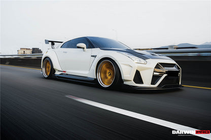 DarwinPRO BKSSII Style Partial Carbon Fiber Full Wide Body Kit | 2008-2023 Nissan GTR R35