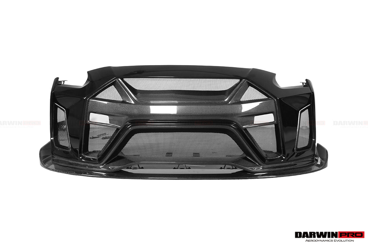 DarwinPRO BKSSII Style Front Bumper | 2008-2023 Nissan GTR R35