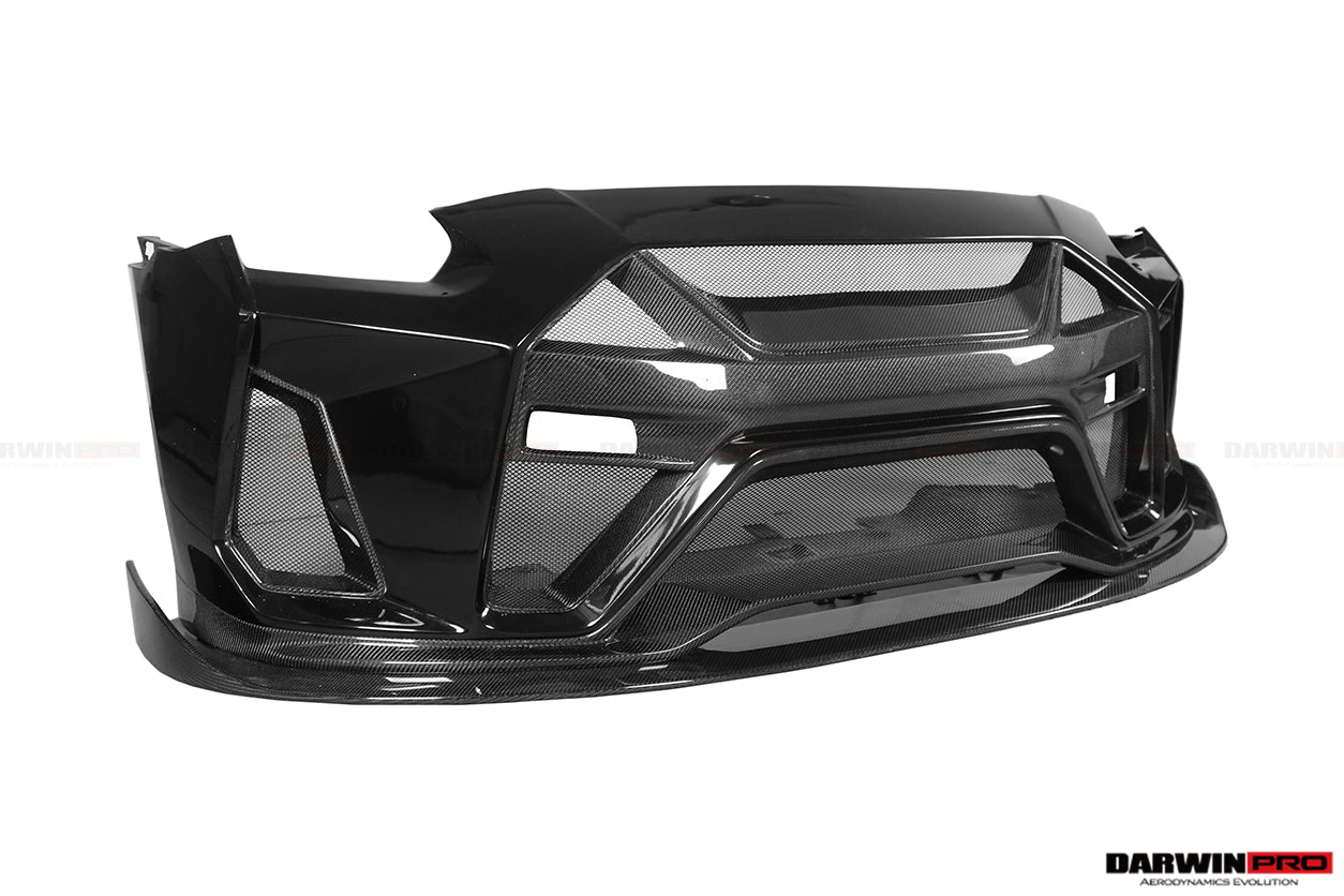 DarwinPRO BKSSII Style Front Bumper | 2008-2023 Nissan GTR R35