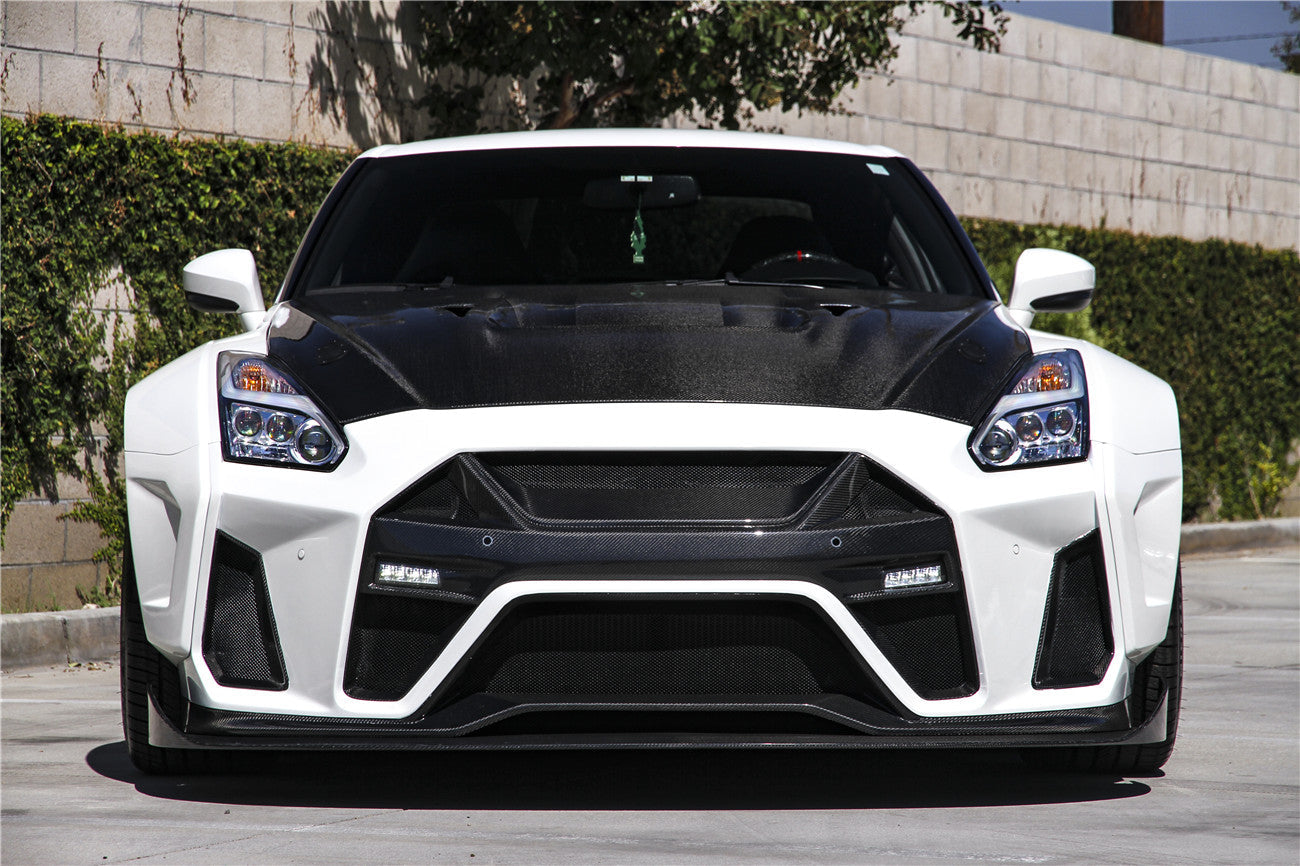 DarwinPRO BKSSII Style Front Bumper | 2008-2023 Nissan GTR R35