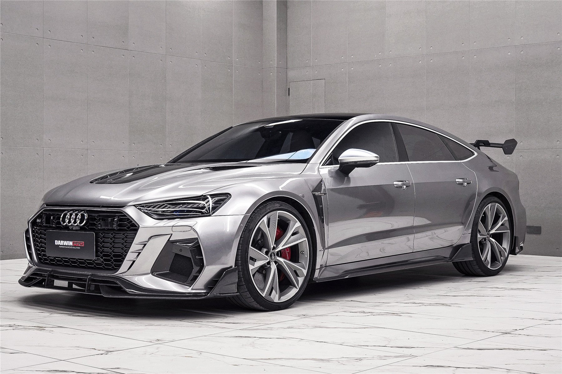DarwinPRO 2019-2025 Audi RS7 Quattro & RS6 Avant C8 IMP Design Ver.2 Front Bumper
