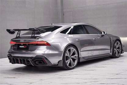 DarwinPRO 2019-2025 Audi RS6 Avant C8 RS7 C8 Quattro IMP Design Rear Diffuser