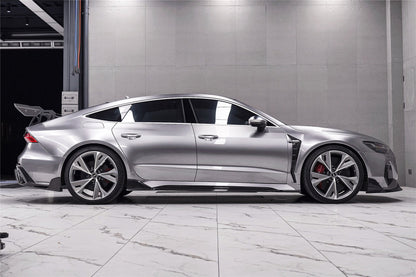 Faldones laterales DarwinPRO 2019-2025 para Audi RS6 Avant C8 y RS7 C8 Quattro IMP Design