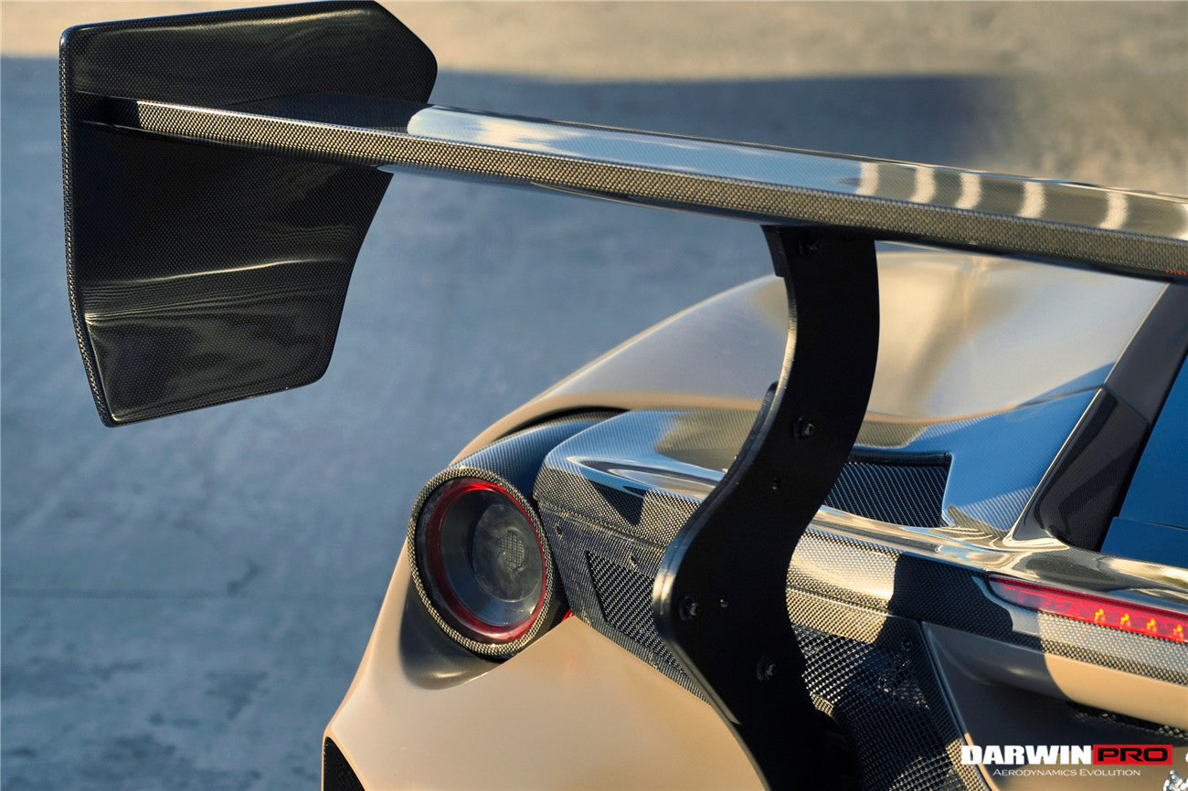 Alerón DarwinPRO estilo Módena para Ferrari 488 Challenge Evo 2015-2020 | Compatible con GTB y Spider