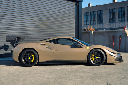 DarwinPRO 2015-2020 Ferrari 488 Challenge Evo Modena Style Side Skirts | Fits GTB, Spider