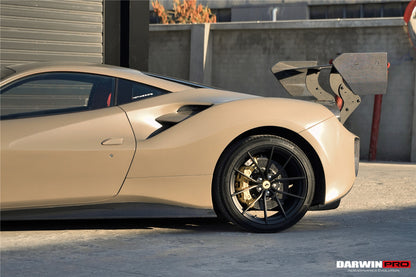 DarwinPRO 2015-2020 Ferrari 488 Challenge Evo Modena Style Side Skirts | Fits GTB, Spider