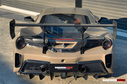 Alerón DarwinPRO estilo Módena para Ferrari 488 Challenge Evo 2015-2020 | Compatible con GTB y Spider