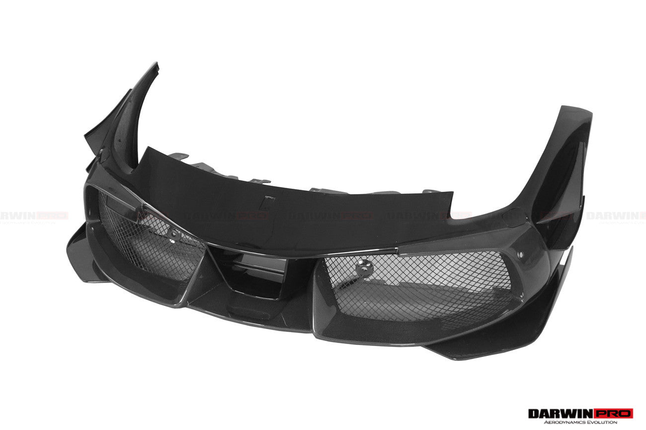 Parachoques delantero DarwinPRO estilo Módena para Ferrari 488 Challenge Evo 2015-2020 | Compatible con GTB y Spider