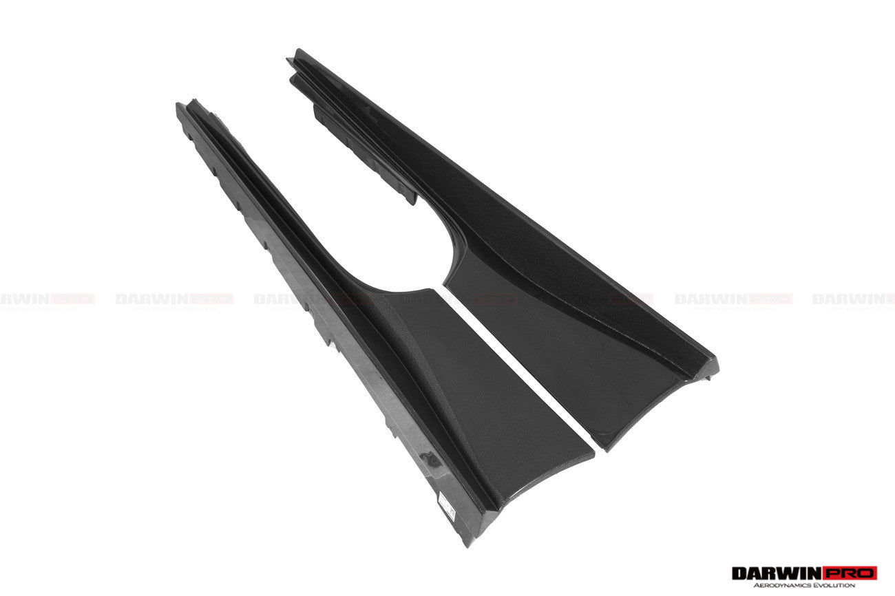 DarwinPRO 2015-2020 Ferrari 488 Challenge Evo Modena Style Side Skirts | Fits GTB, Spider