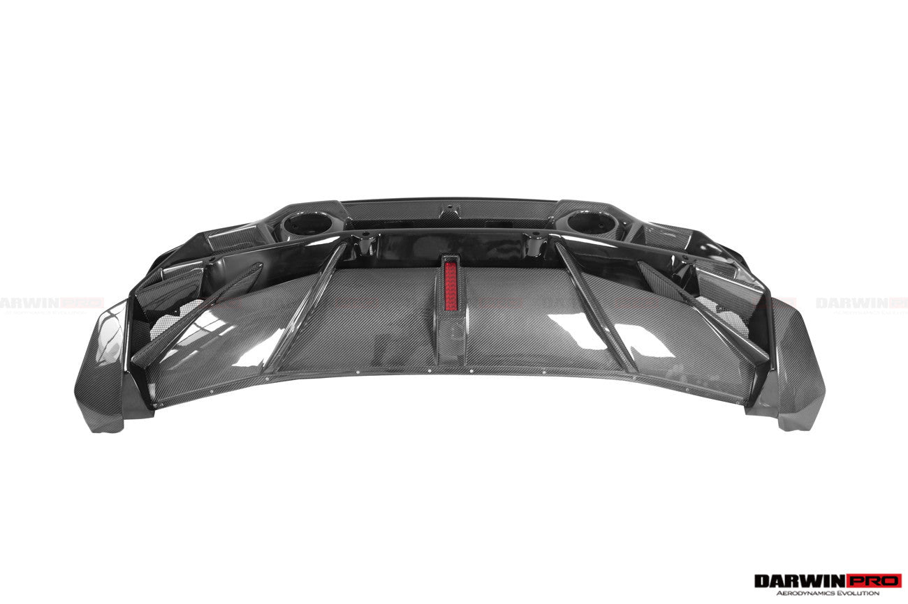 Parachoques trasero DarwinPRO estilo BKSSII para Lamborghini Huracan LP610 y LP580 (2015-2019)