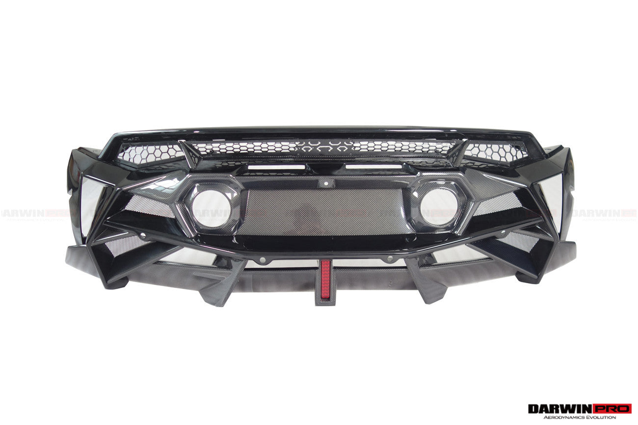 Parachoques trasero DarwinPRO estilo BKSSII para Lamborghini Huracan LP610 y LP580 (2015-2019)